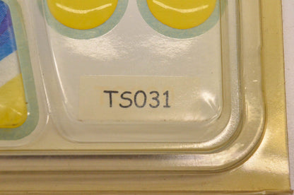 Keiti TS031 Suzuki Protective Tank Pad Yellow And Blue NOS