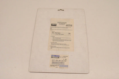 New OEM Yamaha GYT-5SL49-24-CH Chrome Tank Protector NOS