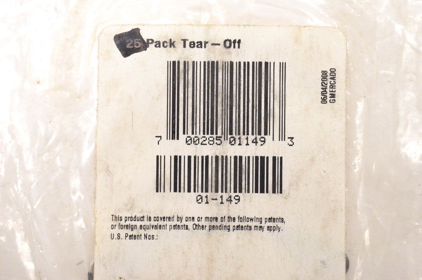 Oakley 01-149, OK01-149 Tear-Offs QTY 15 NOS