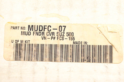 Moose Utility Division MUDFC-07, FCS-155 ATV Fender Cover Kit NOS