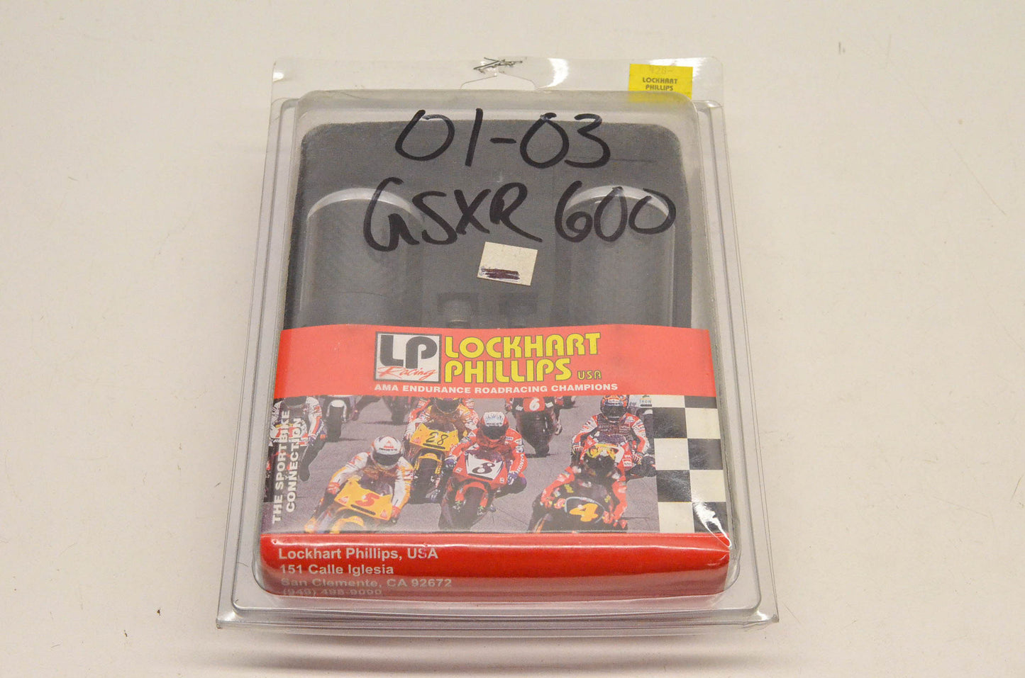 Lockhart Phillips 428-5001 Carbon Frame Sliders NOS