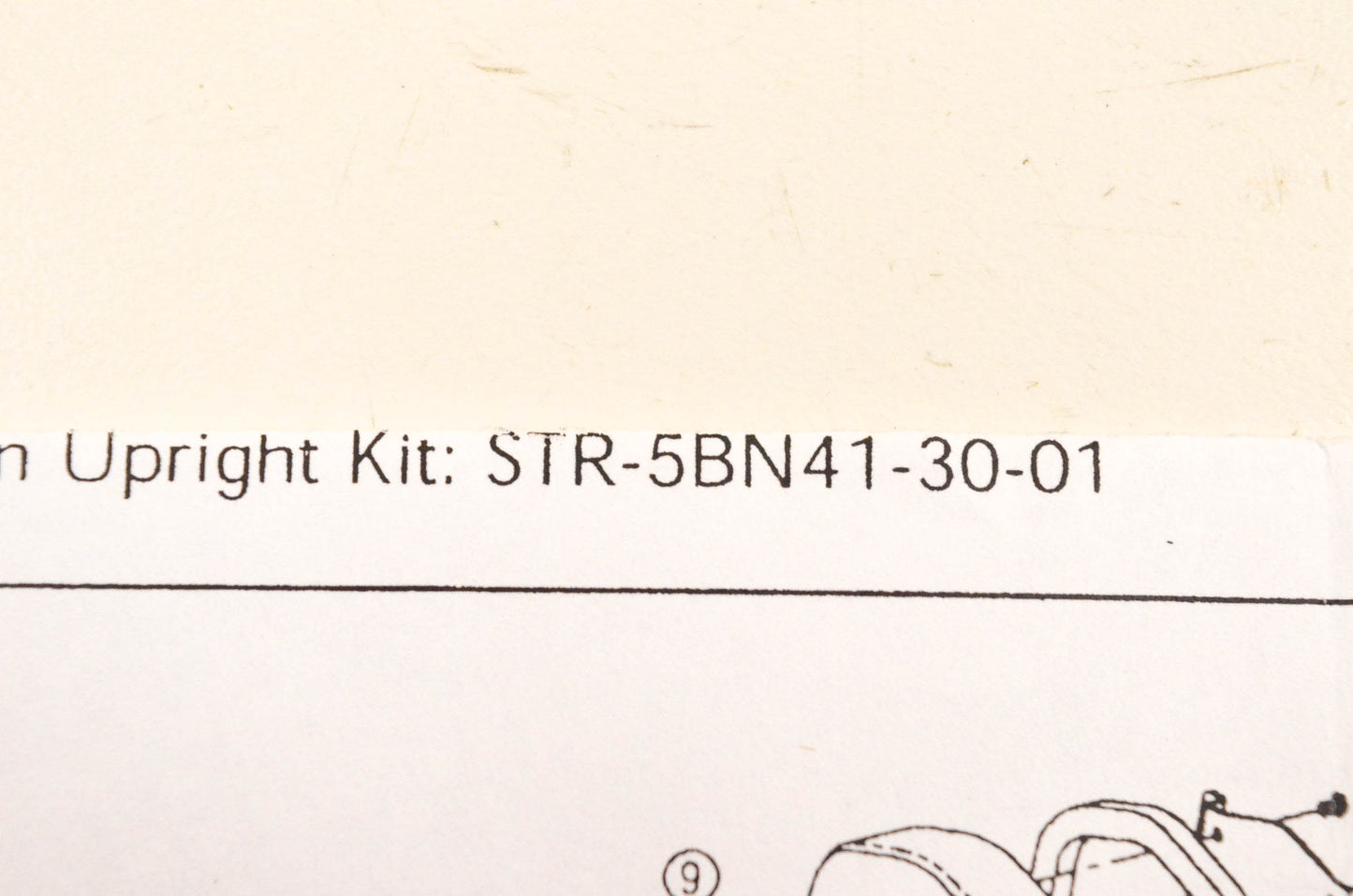 New OEM Yamaha Backrest Sidearm And Upright Kit NOS