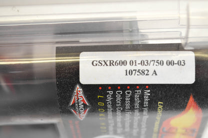 Diamond Powersports GSXR600 01-03/750 00-03, 107582 A Flame Slider NOS