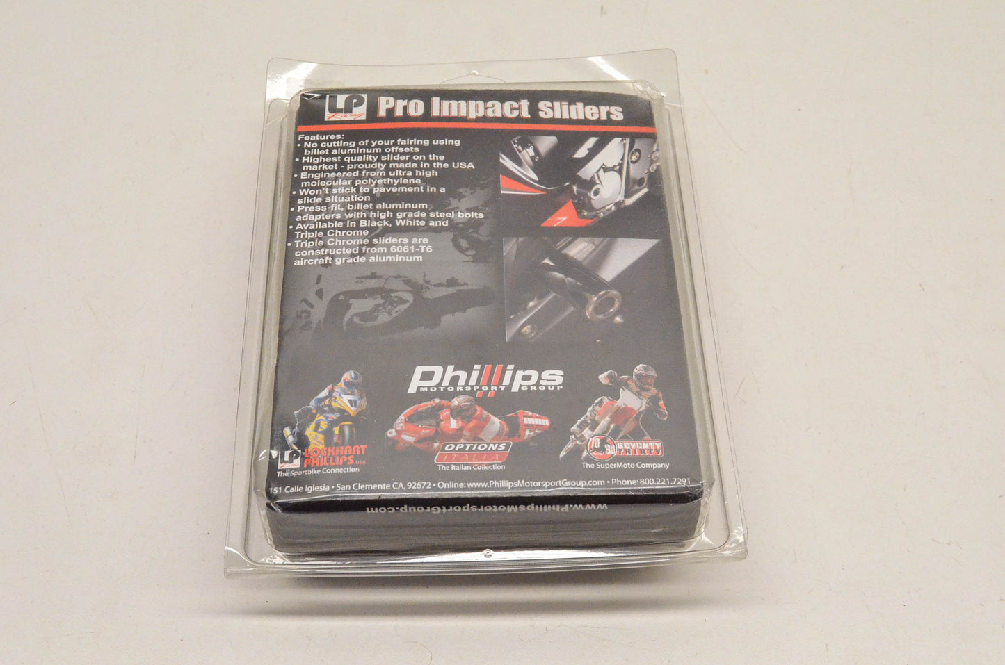Lockhart Phillips 464-22080 Pro Impact Sliders NOS