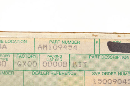 New OEM John Deere AM109454 Gasket Kit NOS