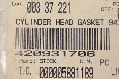 Aftermarket 420931706 Cylinder Head Gasket