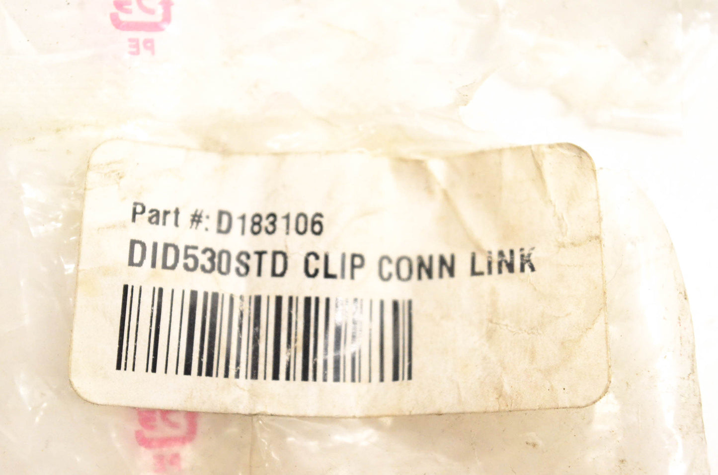 Diado Kogyo DID50, D183106 DID50 DID 530STD Clip Connecting Link NOS