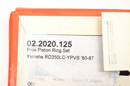 ProX 02.2020.125 Piston Ring Kit NOS