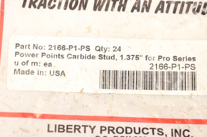 Stud Boy 2166-P1-PS, 18-33035 Carbide Stud Power Points Qty 24 NOS