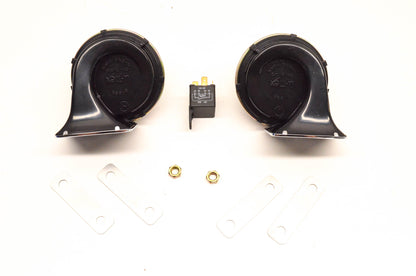 Drag Specialties DS-272128 Chrome Electric Twin Horn Kit NOS