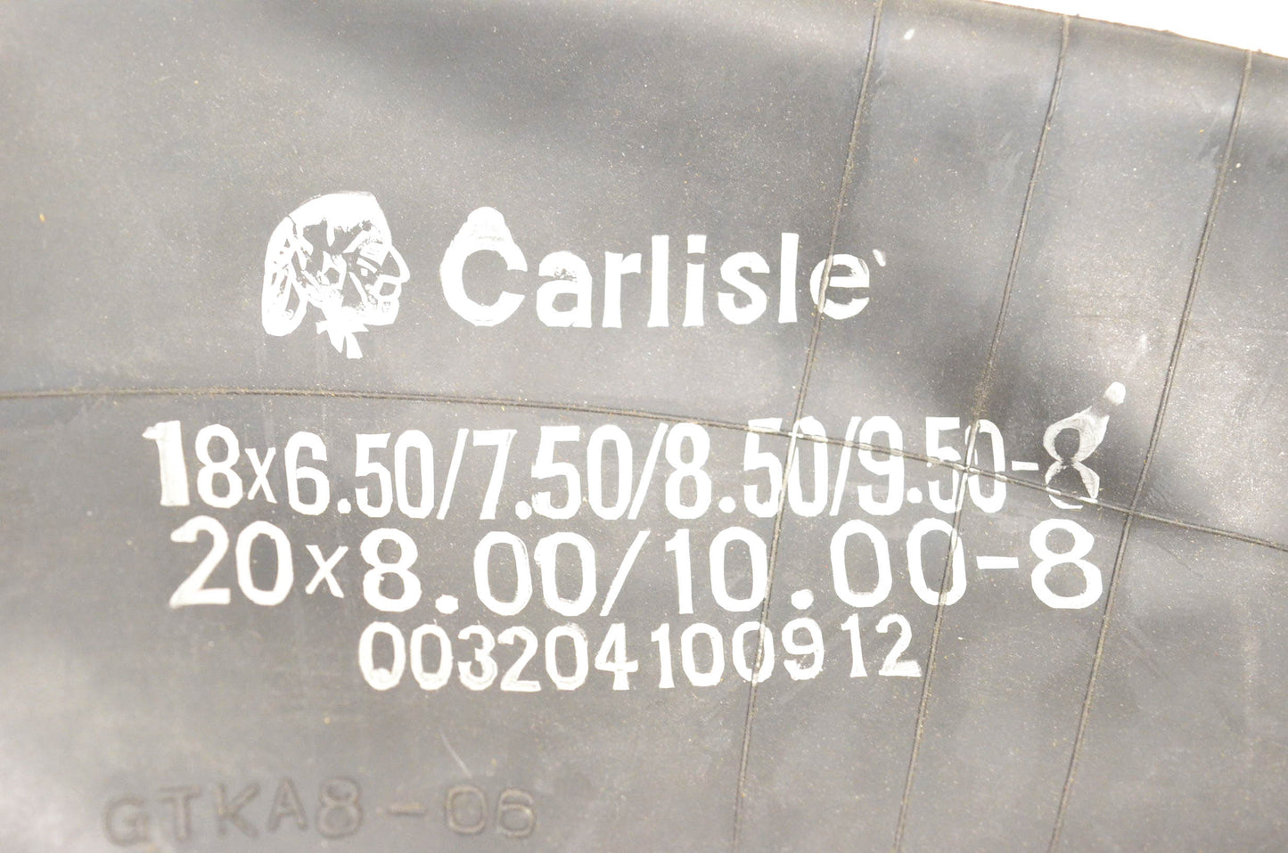 Carlisle 003204100912, 32219051 18x16.50/7.50/8.50/9.50-8 Tire Inner Tube NOS