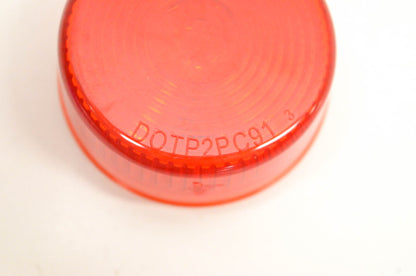 Aftermarket DOT P2PC 91 2" Red Sealed Lamp NOS