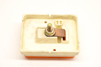 Wesbar 3327 Amber Square Lamp NOS