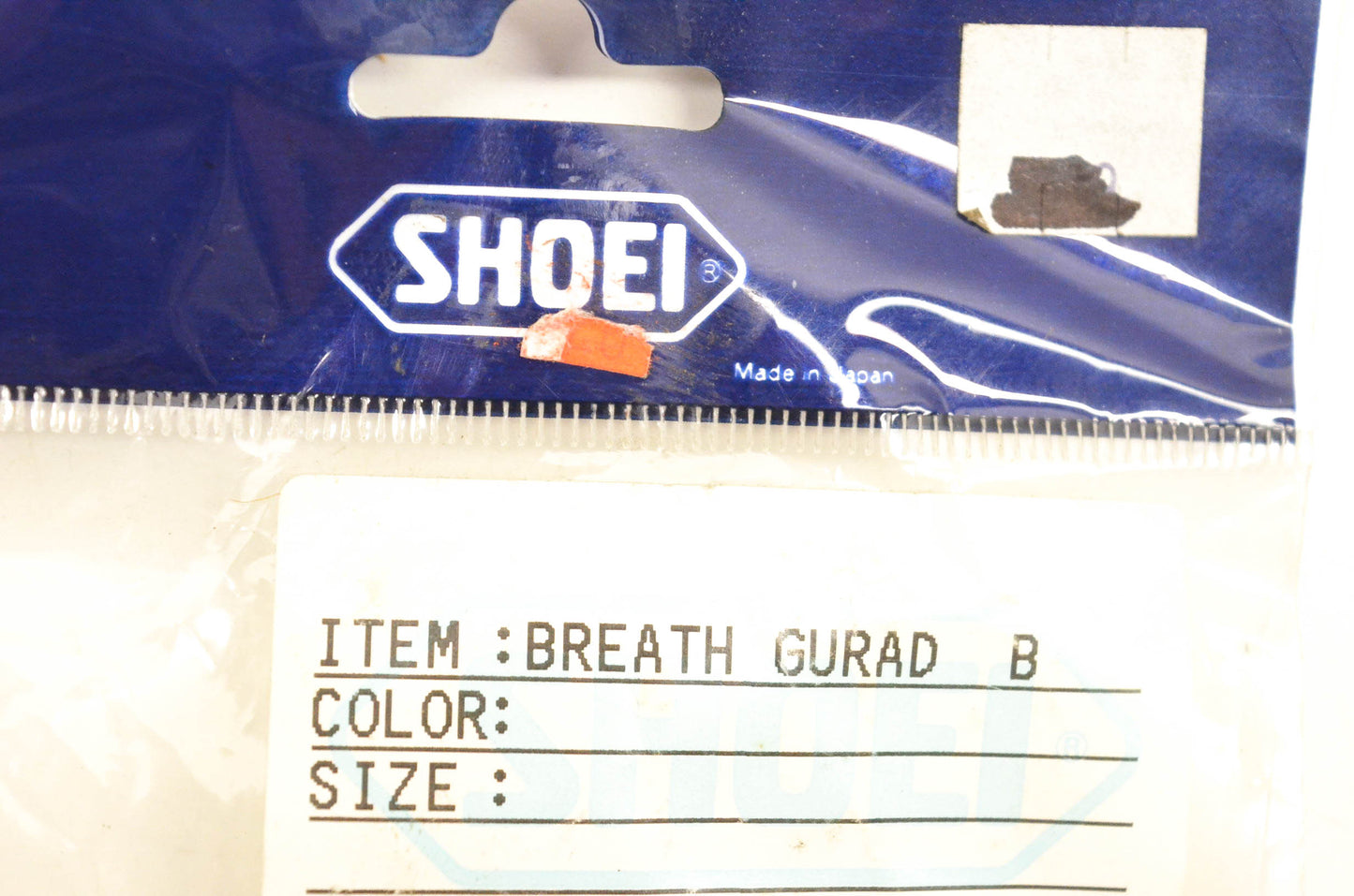 Shoei Breath Guard B NOS