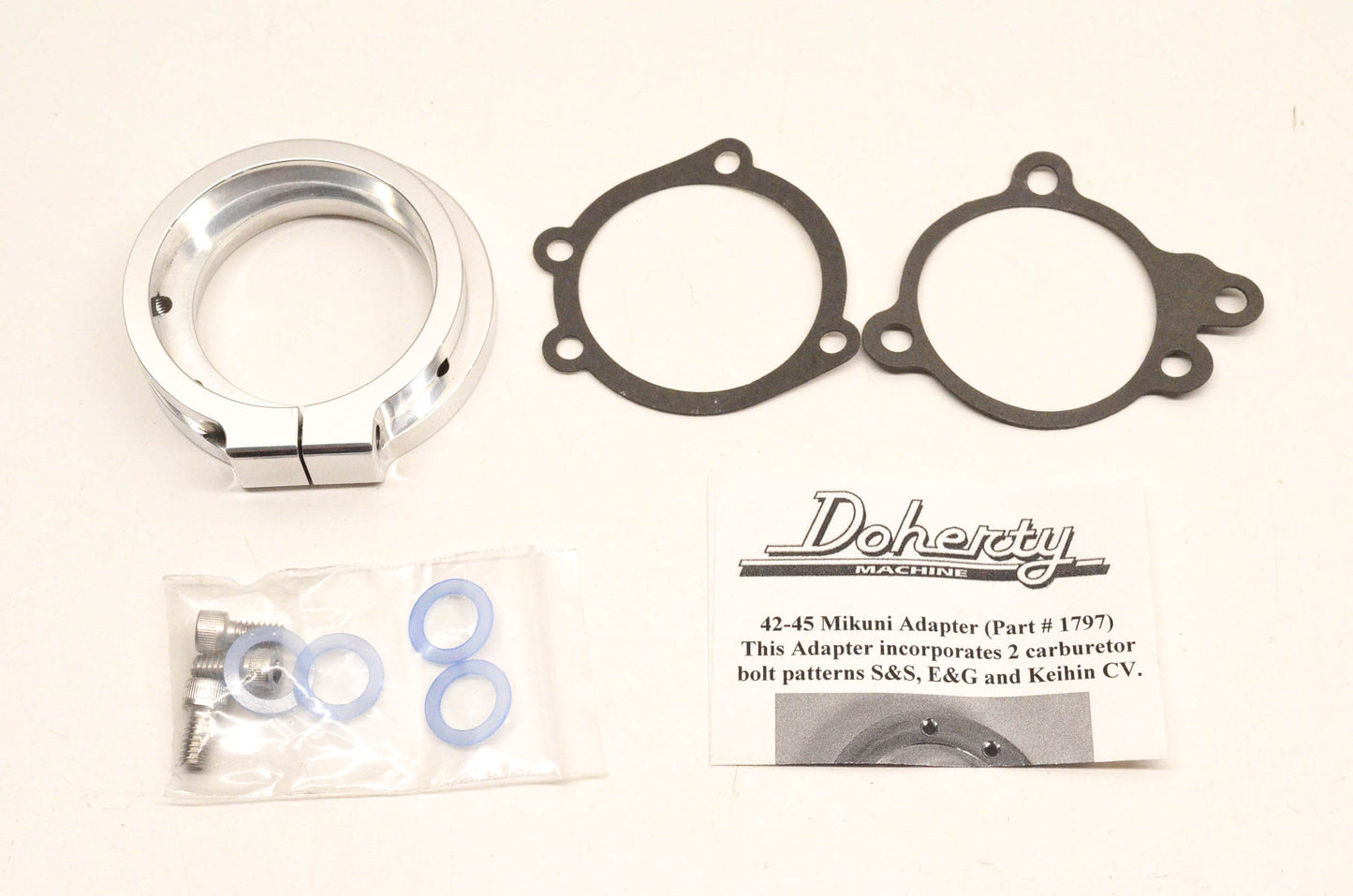 Doherty 7805-0032, 1797 Carburetor Adapter Kit NOS