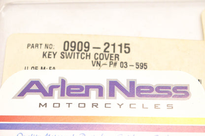 Arlen Ness 0909-2115, 03-595 Billet Key Switch Cover NOS