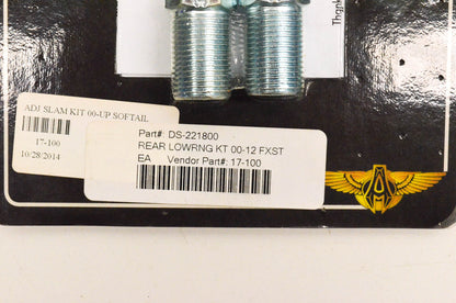 Arlen Ness DS-221800, 17-100 Adjustable Slam Kit NOS