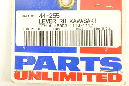 Parts Unlimited 44-255, 46092-1112, 46092-1117 Right Lever NOS