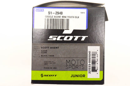 Scott 51-2940 Youth Clear Goggle NOS