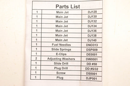 Cobra 92-4168 Jet Kit NOS
