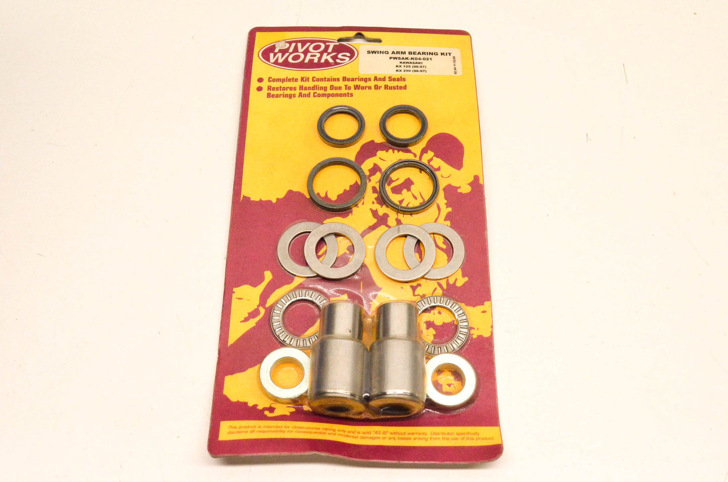Pivot Works PWSAK-K04-021 Swing Arm Bearing Kit NOS