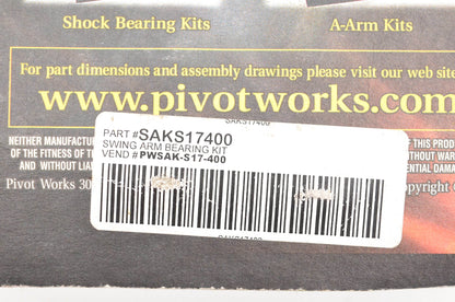 Pivot Works PWSAK-S17-400 Swing Arm Bearing Kit NOS