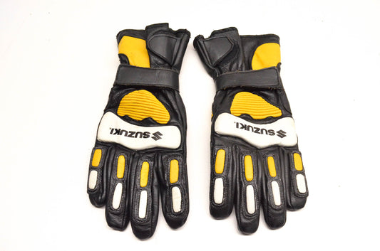 New OEM Suzuki Riding Gloves NOS