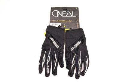 Oneal 0398-107 Youth Black Element Gloves NOS