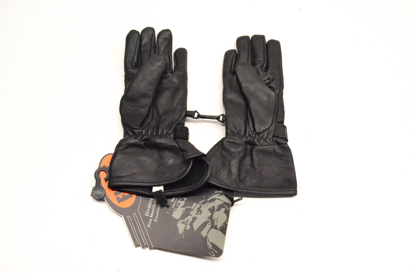 First Classics FI-122GL, FI-122-GL Small Black Leather Gloves NOS