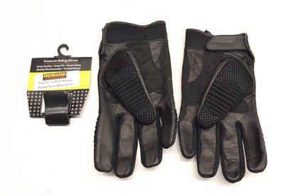 Pro Star 74-79115 Medium Black Racing Gloves NOS