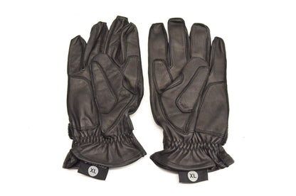 New OEM Suzuki XLarge Black Leather Boulevard Gloves NOS