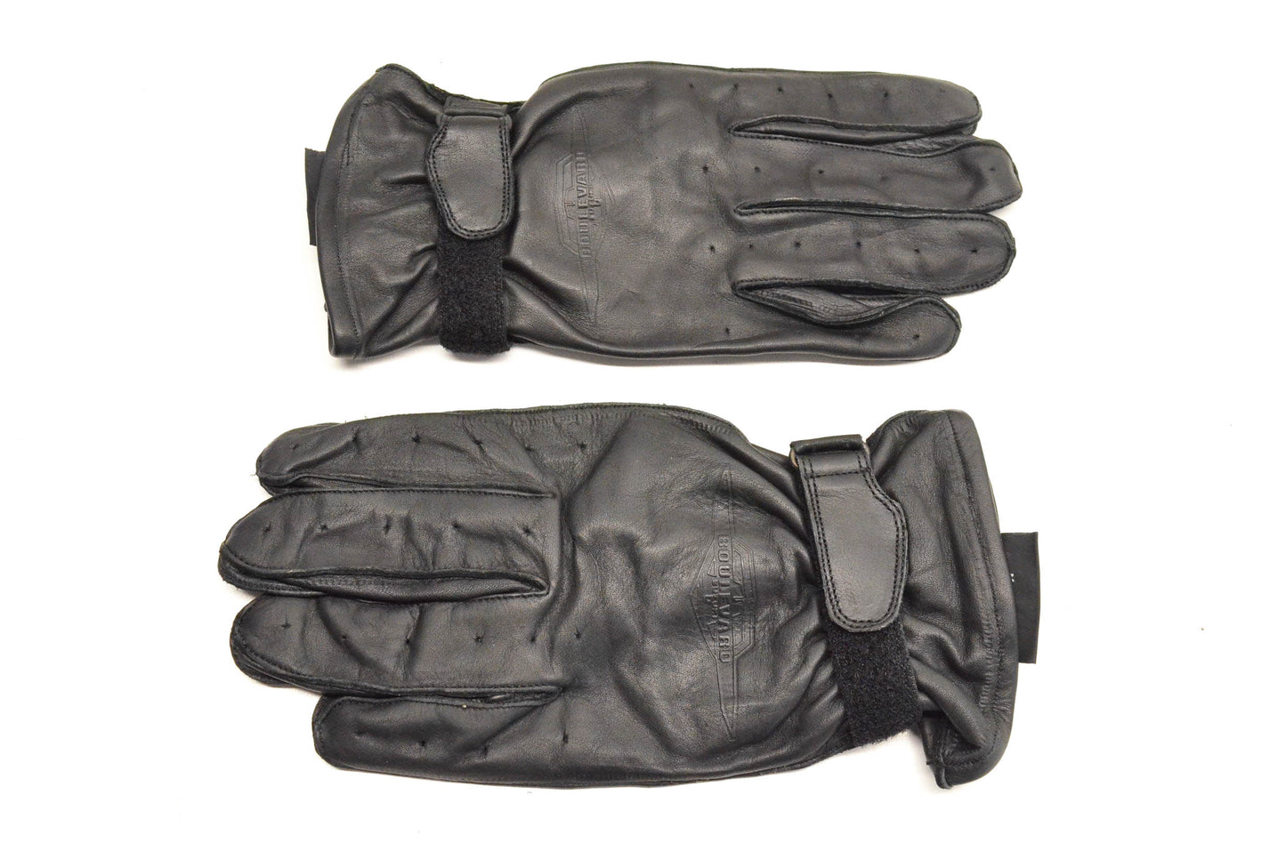 New OEM Suzuki XLarge Black Leather Boulevard Gloves NOS