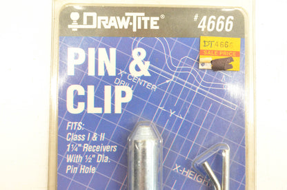 Draw-Tite 4666 Pin And Clip NOS