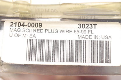 Magnum 2104-0009, 3023T SCII Red Plug Wire Kit NOS