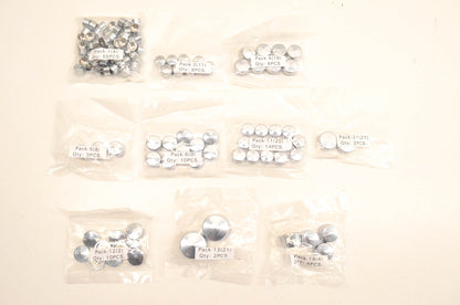 Drag Specialties 2401-0694, 352112 Deluxe Chrome Bolt Cover Kit NOS