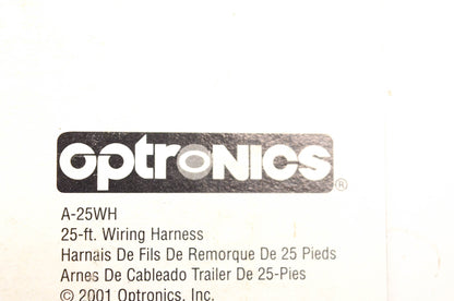 Optronics A-25WH 25" Trailer Wiring Harness NOS