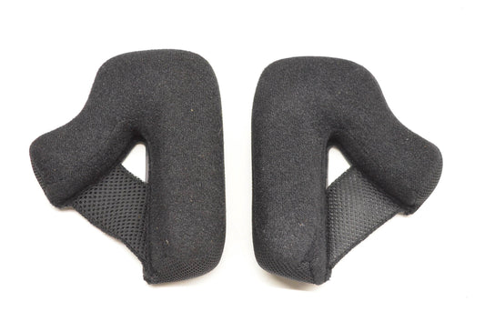 Icon 0134-0055 Small Black Cheekpads 35mm NOS