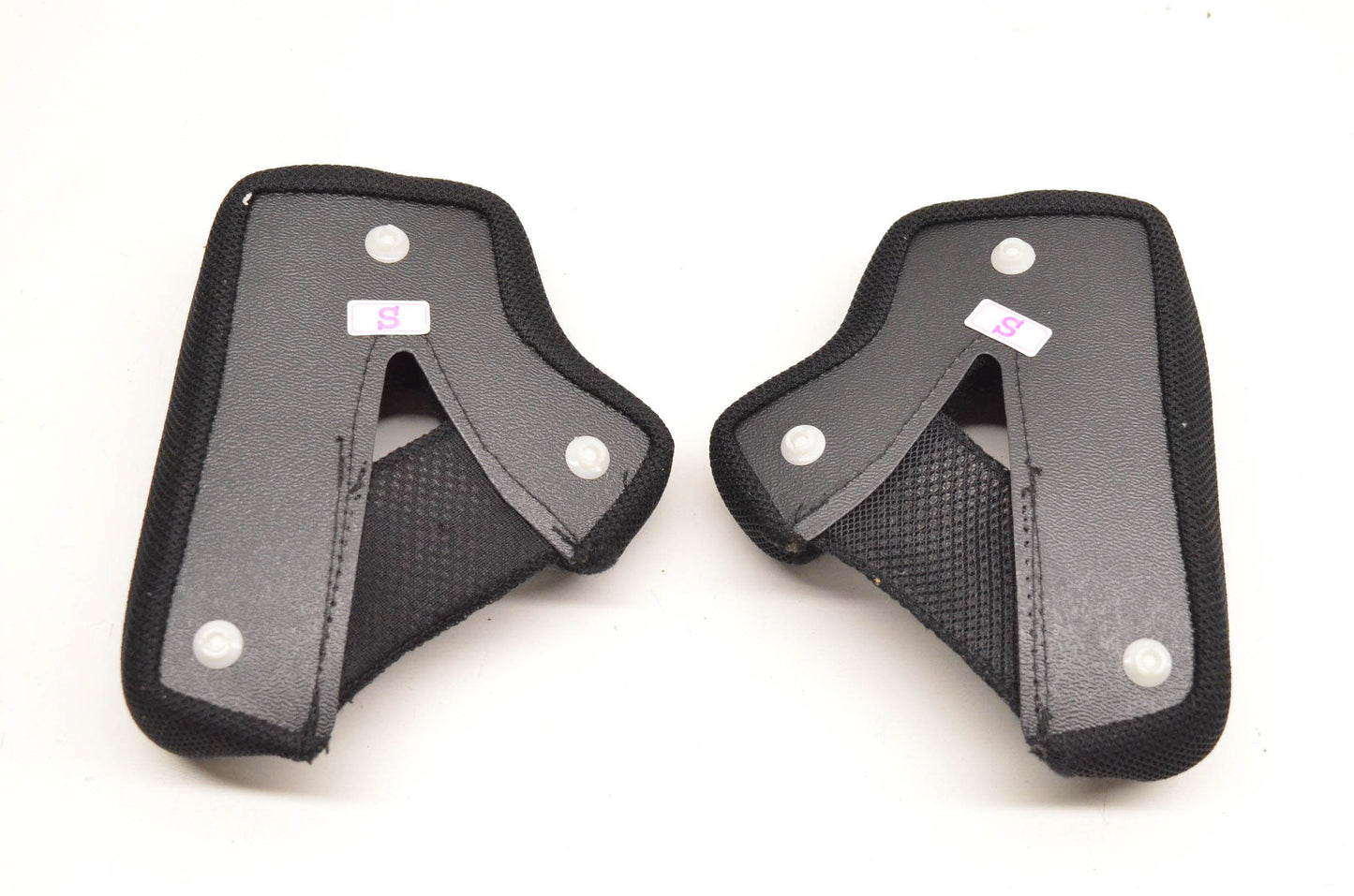 Icon 0134-0055 Small Black Cheekpads 35mm NOS