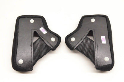 Icon 0134-0056 Medium Black Cheekpads 30mm NOS
