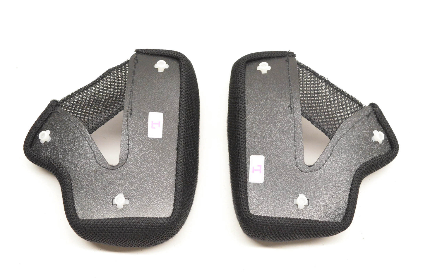 Icon 0134-0217 Large Black Cheekpads 30mm NOS