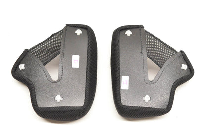 Icon 0134-0217 Large Black Cheekpads 30mm NOS