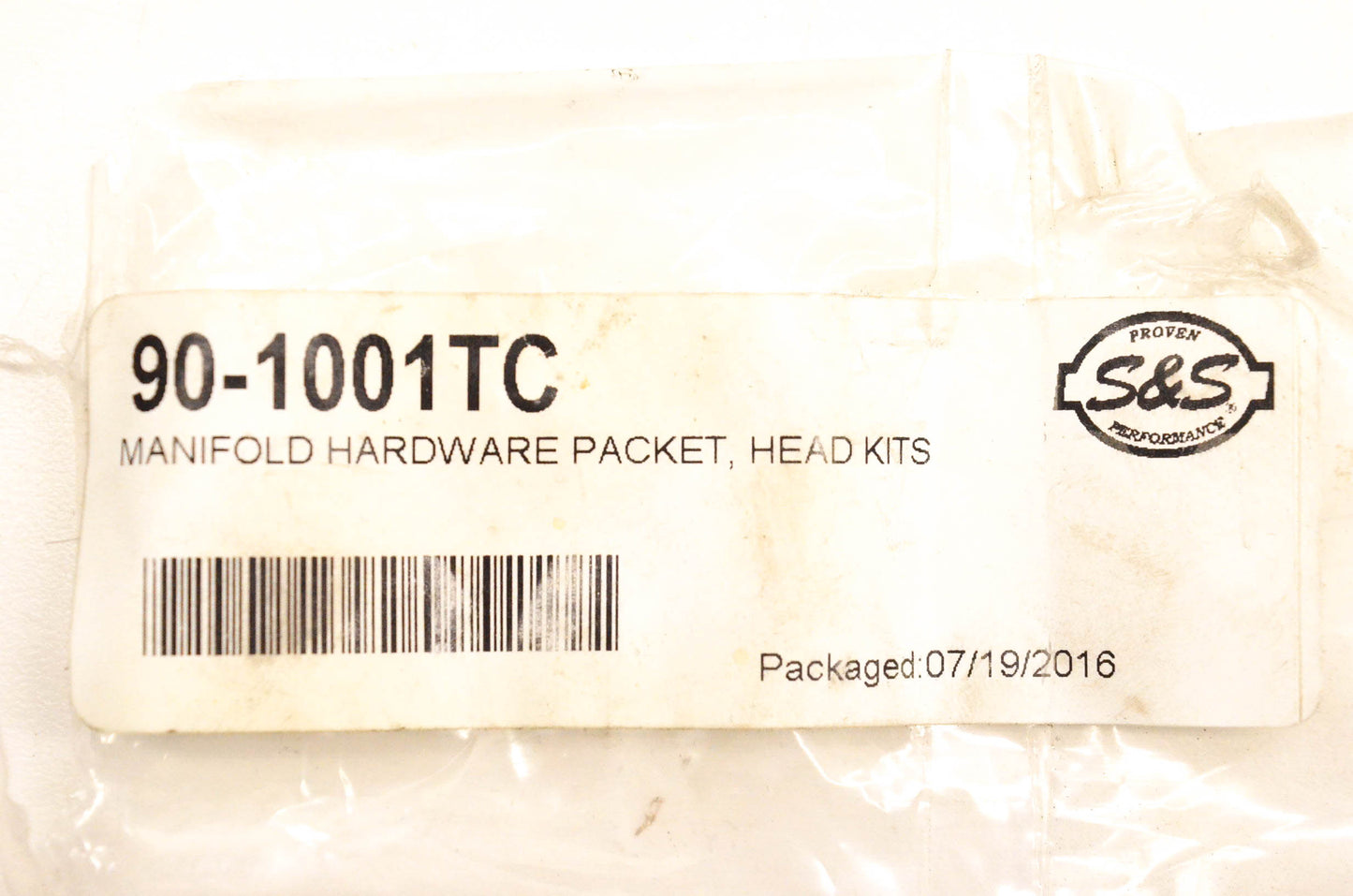 S&S 90-1001TC Manifold Head Hardware Packet Kit NOS