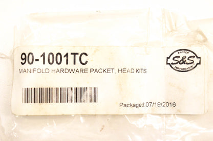S&S 90-1001TC Manifold Head Hardware Packet Kit NOS