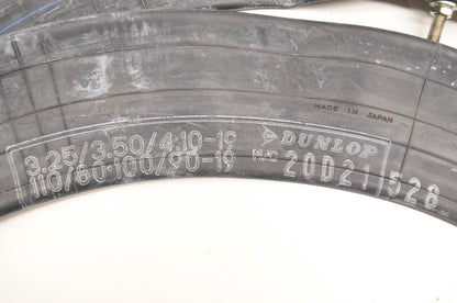 Dunlop 329825 3.25/3.50/4.10-19 100/80.100/90-19 Motorcycle Tire Inner Tube NOS