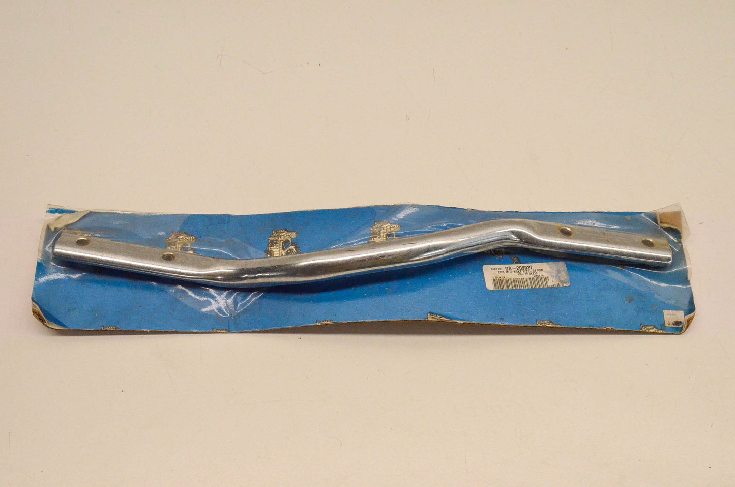 Cycle Shack DS-209927, BK23C Chrome Muffler Bracket NOS