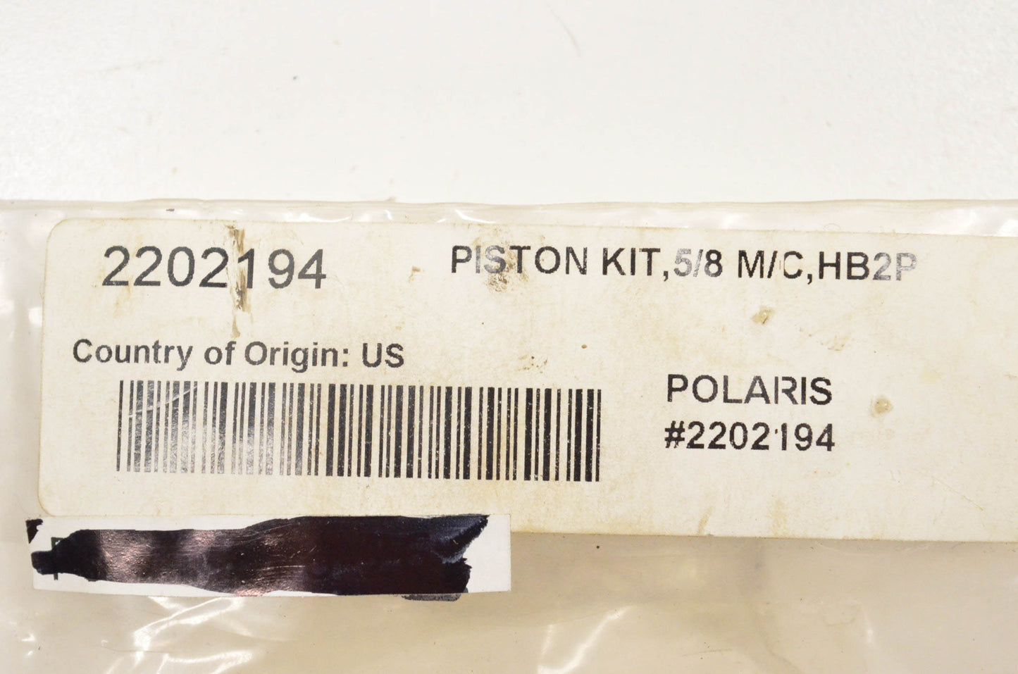 New OEM Polaris 2202194 Piston Kit NOS