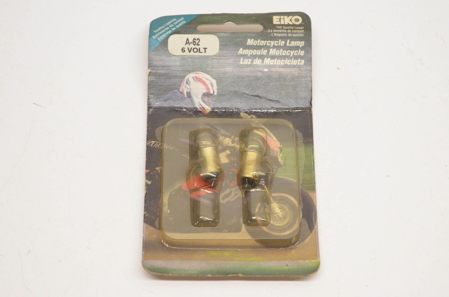 Eiko A62-BP-MO, A62-BP A-62 6v Bulbs Qty 2 NOS