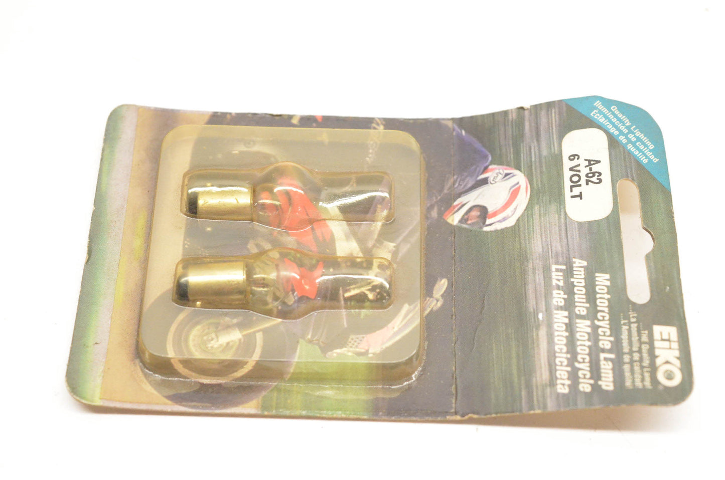 Eiko A62-BP-MO, A62-BP A-62 6v Bulbs Qty 2 NOS