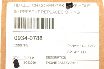 Cometic 0934-0788 Engine Case Gasket NOS