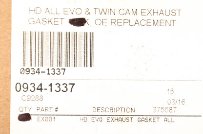 Cometic 0934-1337 Exhaust Gasket NOS